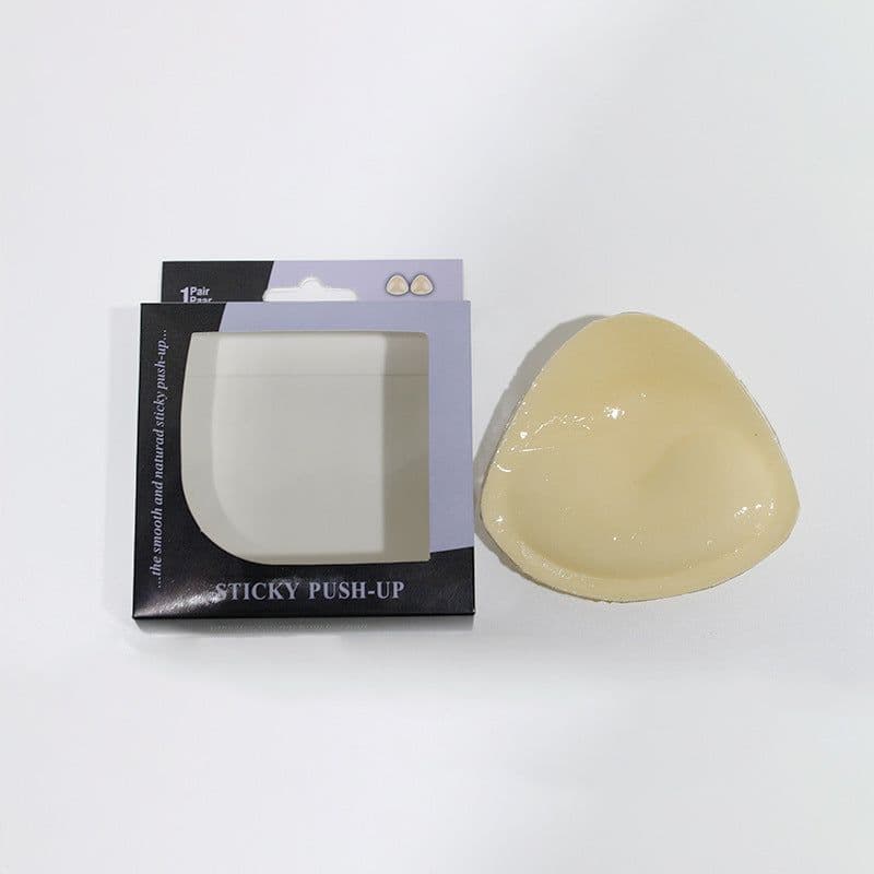 image-Meishi Triangle Chest Pad - Self-Adhesive Silicone