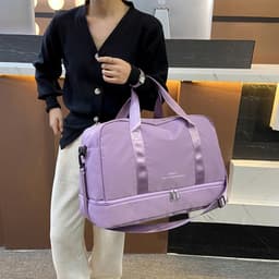 image-Congenial World Travel Bag 20-35L Light Pink
