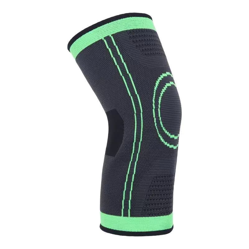 image-Basketball Knee Pads - Black Orange Pressurized Adult