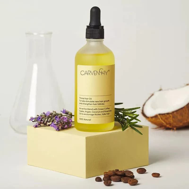image-Cross-border exclusively for THRIVE GROWTH HAIR OIL to improve frizz nourishing hair care essential oil repair essential oil