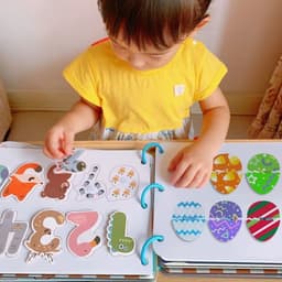 image-Baby Quiet Book Velcro - Cognitive Early Education 3-6Y