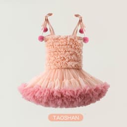 image-TUTU.KK Girls Tutu Dress - Suspenders Princess Skirt