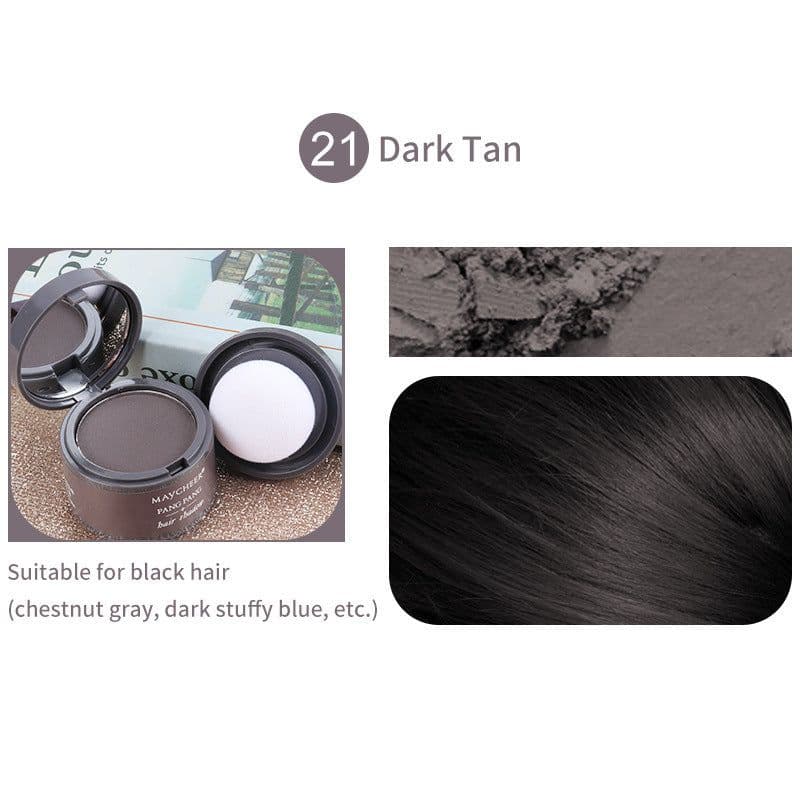 image-MAYCHEER Hairline Shadow Powder, Natural Color, 3 Years Shelf Life