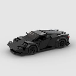 image-Compatible with Lego small particle racing sports car moc puzzle assembly DIY children's building block toys cross-border wholesale