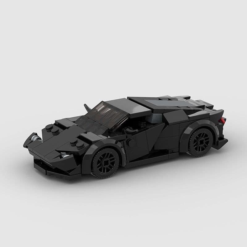 image-Compatible with Lego small particle racing sports car moc puzzle assembly DIY children's building block toys cross-border wholesale