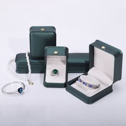 image-Crown PU Leather Jewelry Box