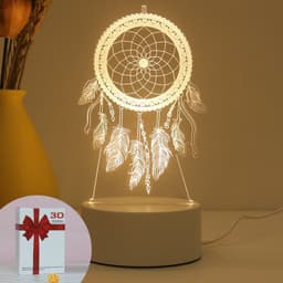 image-Christmas 3D Night Light Table Lamp, Kids' Gift, Modern, USB, 135x210mm