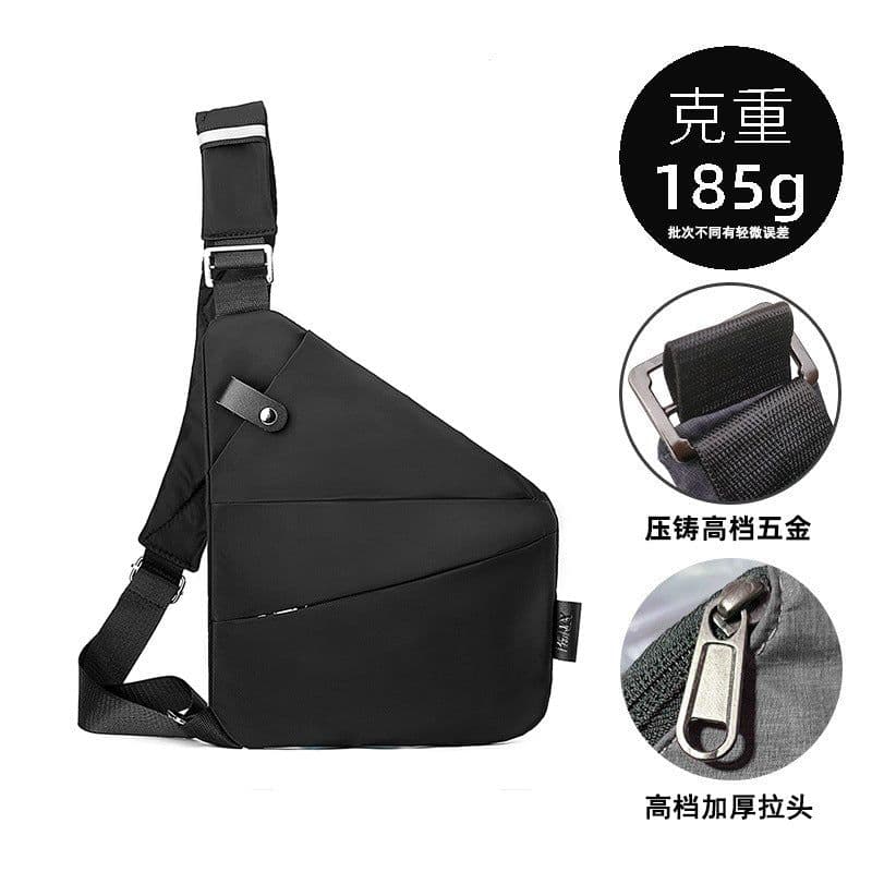 image-Tactical Chest Bag - Oxford Cloth Crossbody Shoulder Bag