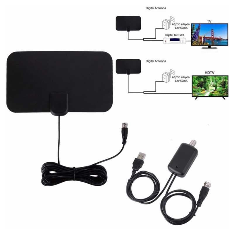 image-HDTV Indoor Digital TV Antenna with Amplifier