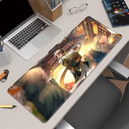 image-Dragon Ball Cartoon Mouse Pad - Natural Rubber - Anti-Slip Thickened Desk Mat