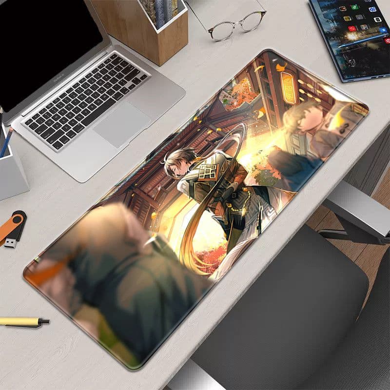 image-Dragon Ball Cartoon Mouse Pad - Natural Rubber - Anti-Slip Thickened Desk Mat