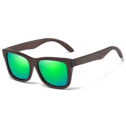 image-KITHDIA Vintage Polarized Sunglasses - Brown Oval