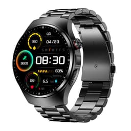 image-Smart TK25 Watch - Blood Oxygen, Heart Rate, Pedometer, Bluetooth Call - Black