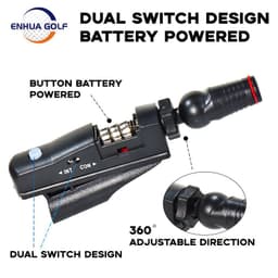 image-Golf laser putter practice auxiliary laser sight putter teaching infrared instrument factory direct sales