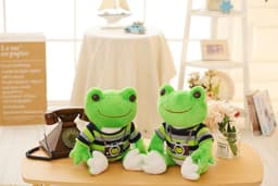 image-Cute Frog Plush Doll - 53cm Soft Toy