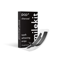 image-Bamboo Charcoal Mint Teeth Whitening Strips - Activated Charcoal