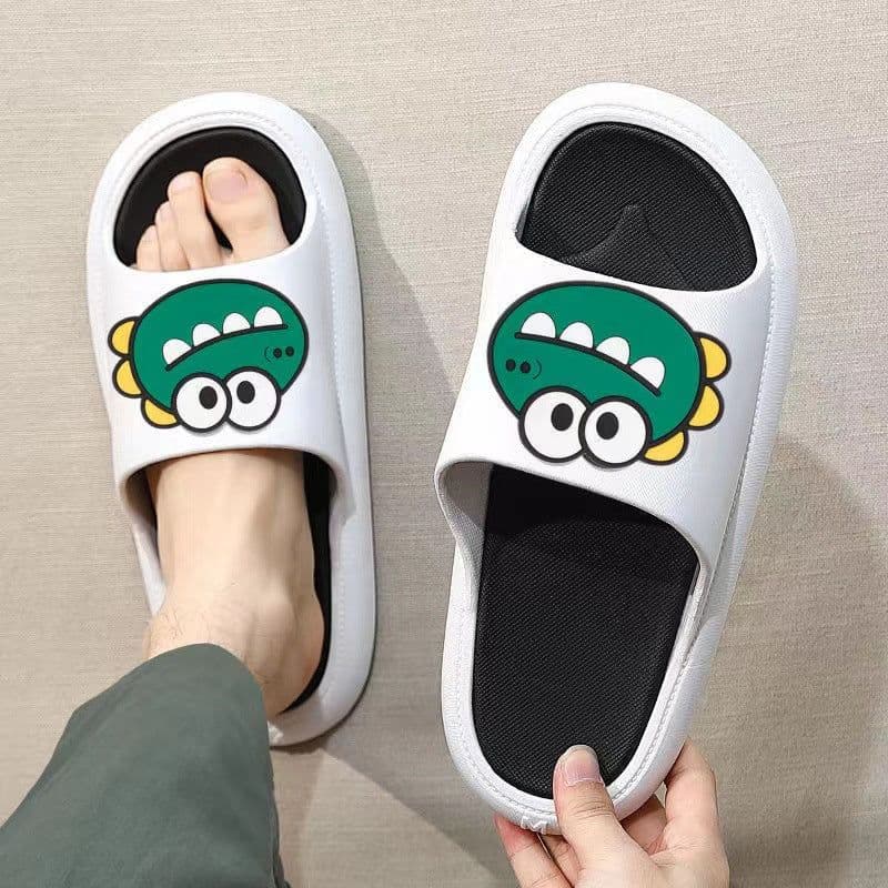 image-Guangdong Lisheng Cartoon Slippers - Unisex Summer Non-Slip Flip Flops 44-45