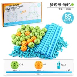 image-Cheng Ke Beaded Tent Castle DIY Building Blocks