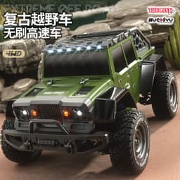 image-Suchiyu 1:16 RC Off-Road Car - Red Remote Control Toy