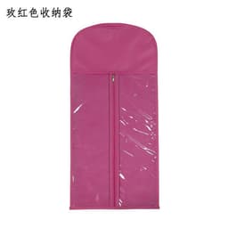 image-Sri Thai Wig Storage Bag - Purple 29x60cm