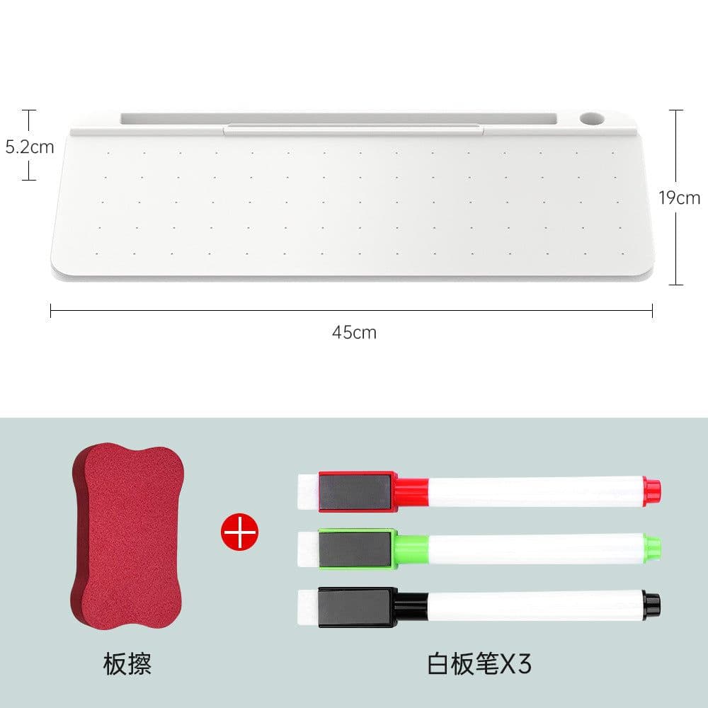 image-Computer Desktop Storage Glass Whiteboard