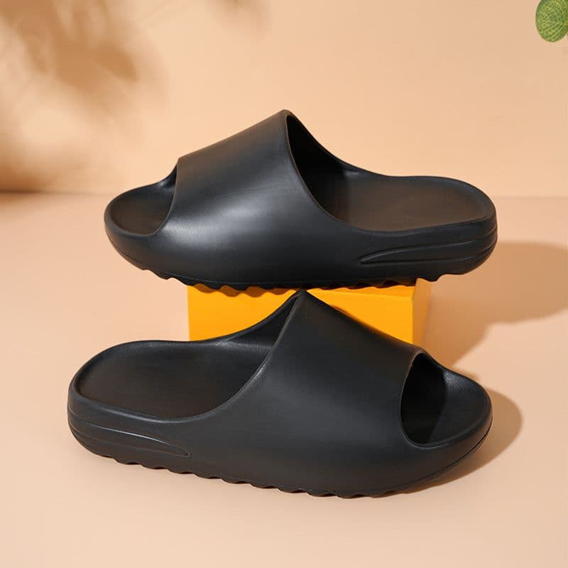 image-Children's Brown Slippers, Casual Indoor Sandals Size 37/38