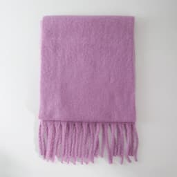 image-GINES LILY 28-Color Cashmere Scarf - Army Green, 43x225cm Warm