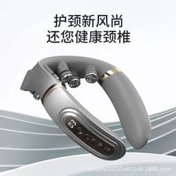 image-Neck Massager - Heating Cooling Cordless
