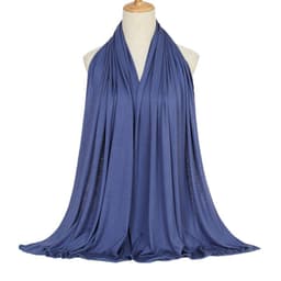 image-Modal Cotton Scarf - Long Soft Casual Solid Color