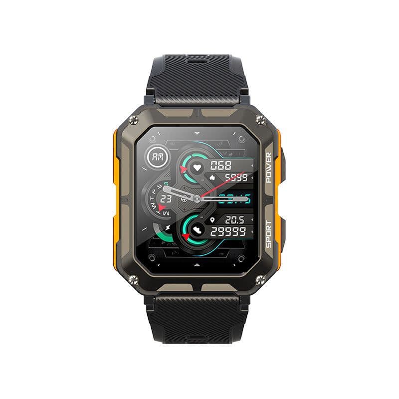 image-DaFit C20pro Smart Watch - Bluetooth Call, Outdoor Proof - Black