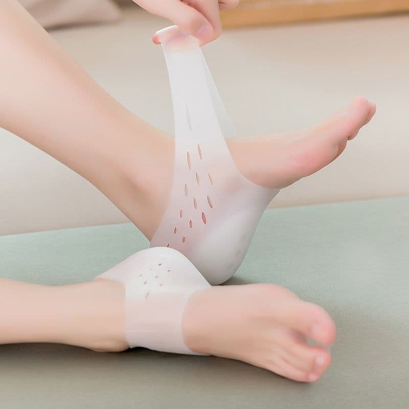 image-Heightening Heel Insole Socks - 5cm Cushion Soft, Unisex, Size 33-46