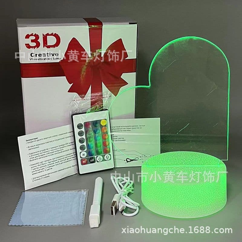 image-16-Color Remote USB 3D Night Light Erasable Graffiti Board Lamp 12*15