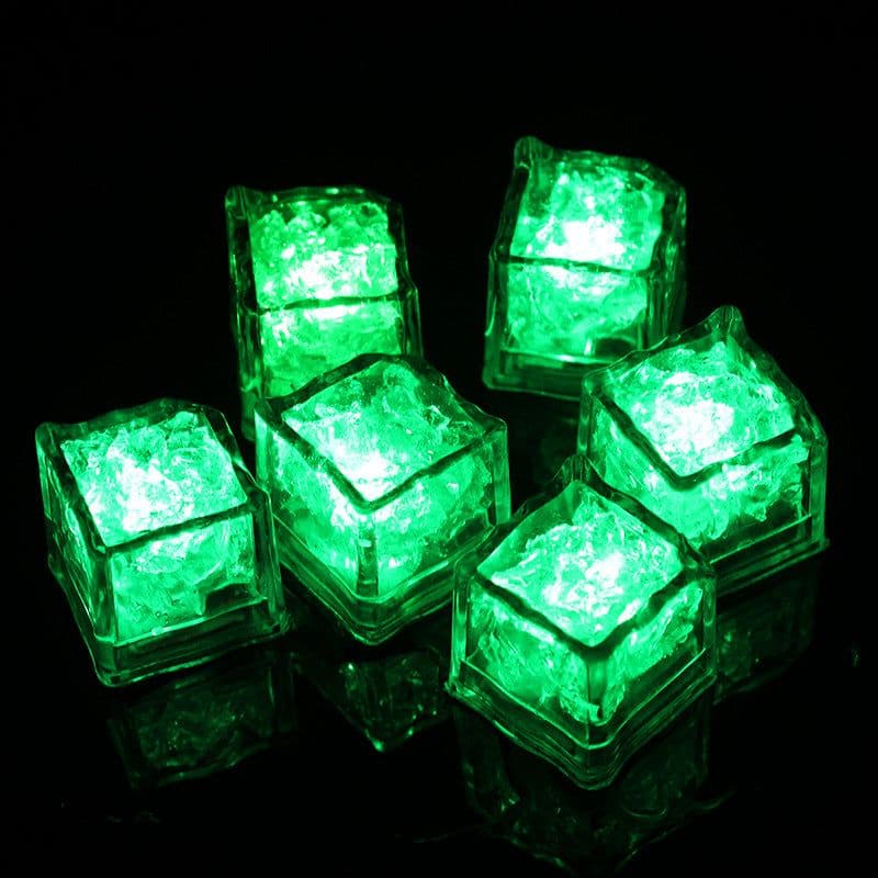 image-Autonomy LED Ice Cube Bar KTV Toy - Colorful Water-Activated Flash Lamp