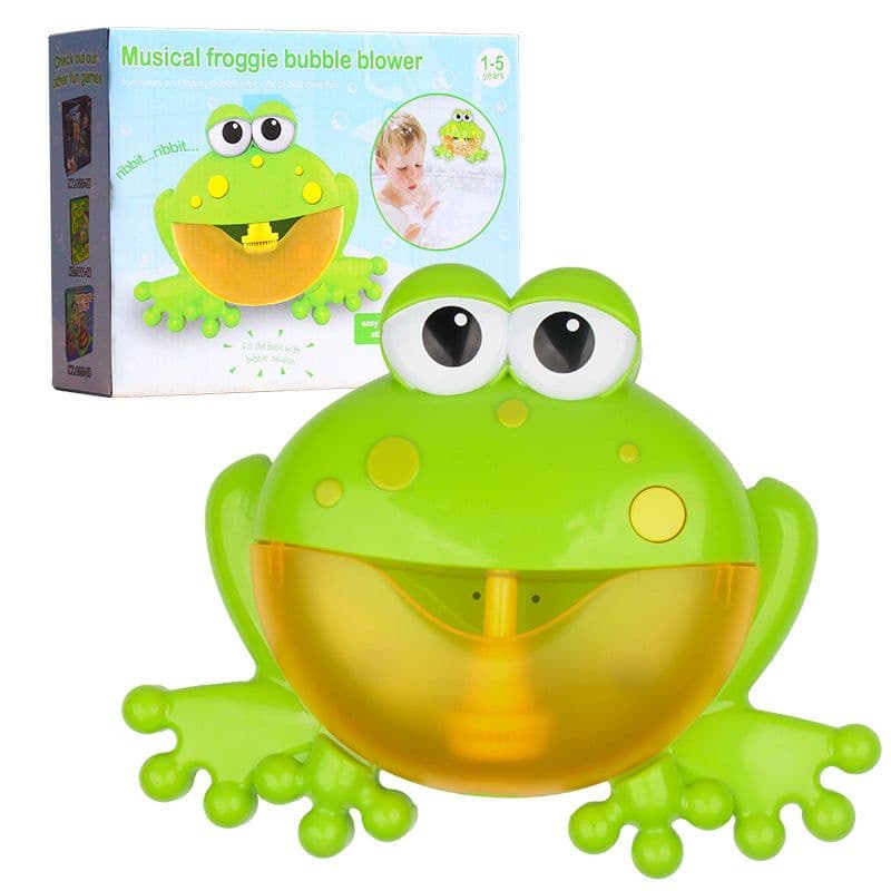 image-Electric Bubble Bath Toy - Octopus Frog Crab