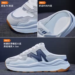 image-Korean Summer 2023 Canvas Shoes, Khaki, Low Top, Thick Sole, 40