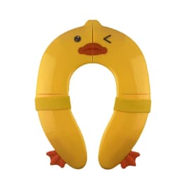 image-Children's Folding Toilet Seat - Portable Yellow