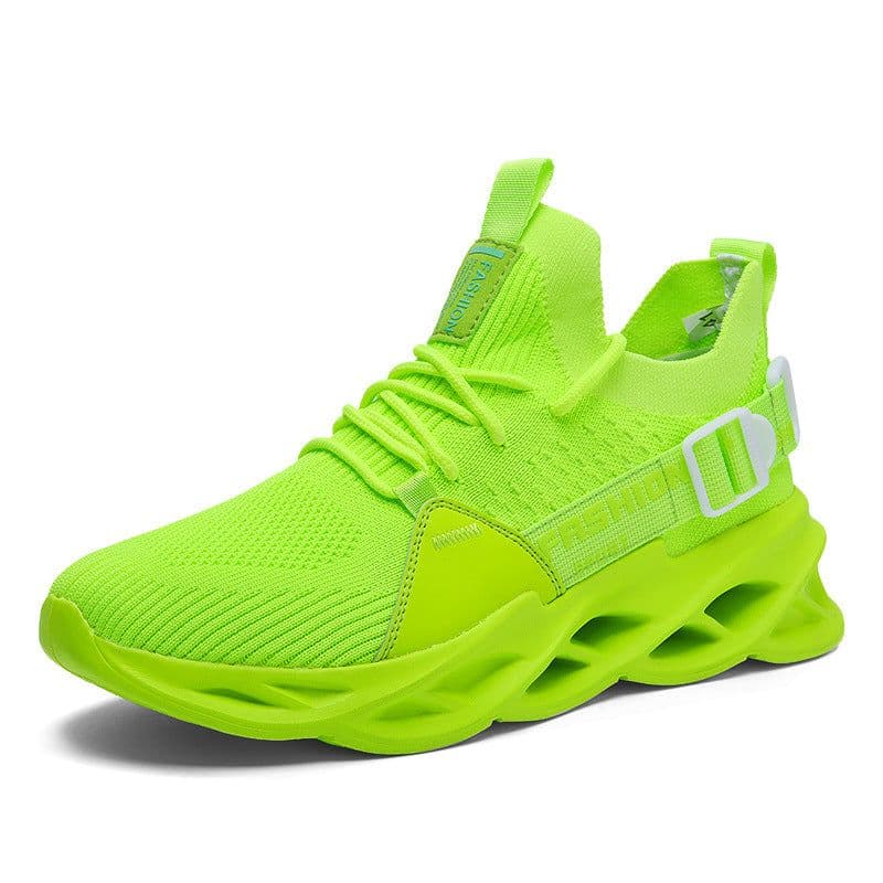 image-Spot Large Men's Running Shoes Sizes 45-46 Lightweight Breathable Mesh