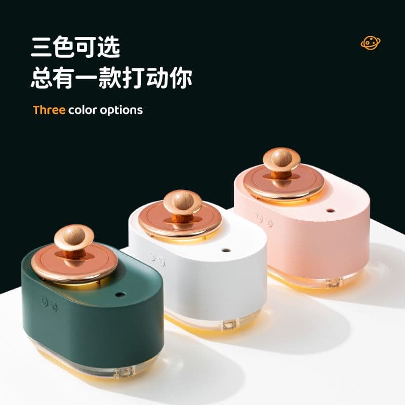 image-blackbanana Rotating Planet Humidifier - Pink USB