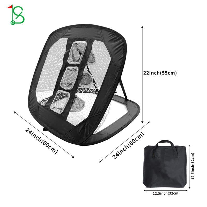 image-Golf Practice Net Chipping Target - Foldable