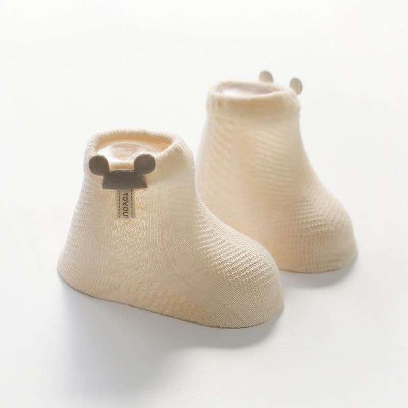 image-Newborn socks baby summer thin section baby boneless super cute cute middle tube socks 0-6 months wholesale baby