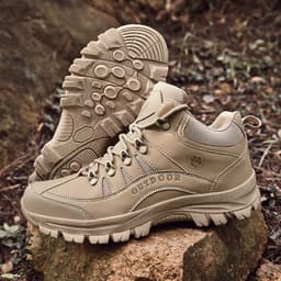image-New 2022 winter outdoor hiking shoes cotton shoes snow boots men's large size Martin boots tooling men's shoes