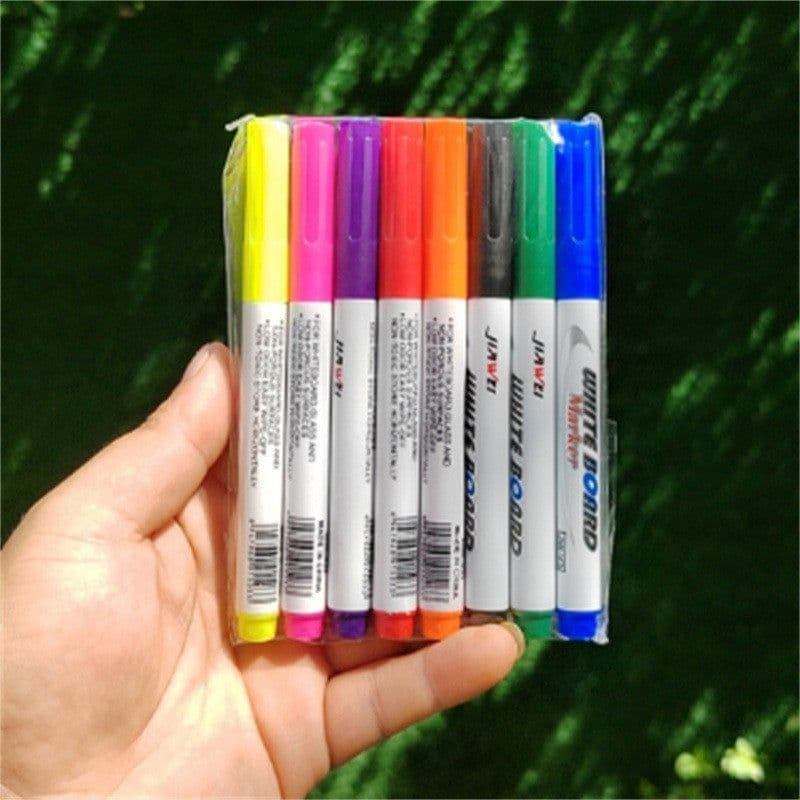 image-Children's water painting colorful floating pen children's magic water floating pen erasable whiteboard pen floating pen wholesale