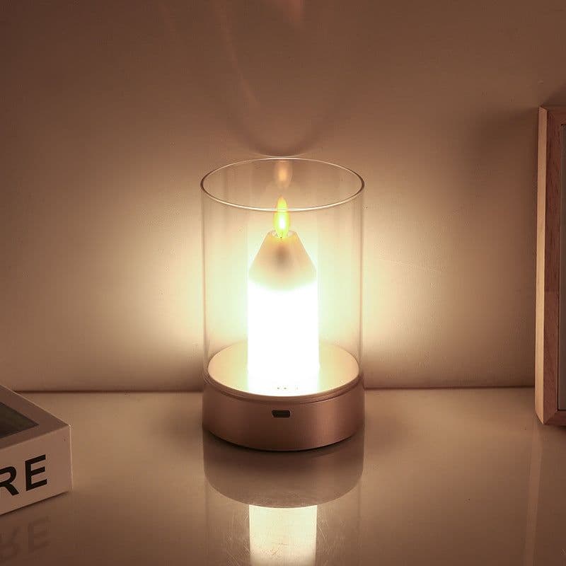 image-Simulated Candle Light Sensor for Room - Romantic Mood, Living Room, Bedroom, Restaurant