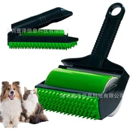 image-Cross-border Reusable Sticky Picker Set Handheld Sticky Roller Pet Hair Remover Washable