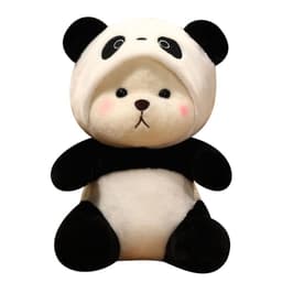 image-Little Bear Hug Strawberry Plush Toy - Teddy Bear Doll