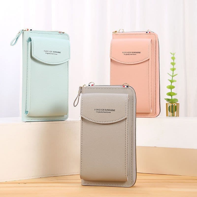 image-Fort Carpenter Mobile Phone Bag - Deep Pink PU