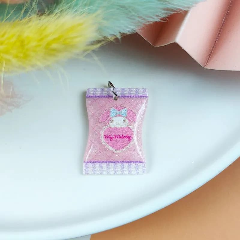 image-Resin Candy Pendant Charm DIY Jewelry Accessories