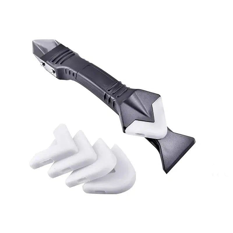 image-Multi-Functional Silicone Glue Spatula Tile Seam Remover Knife