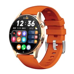 image-QS39 Smart Watch - Bamboo Steel Gold 1.32"