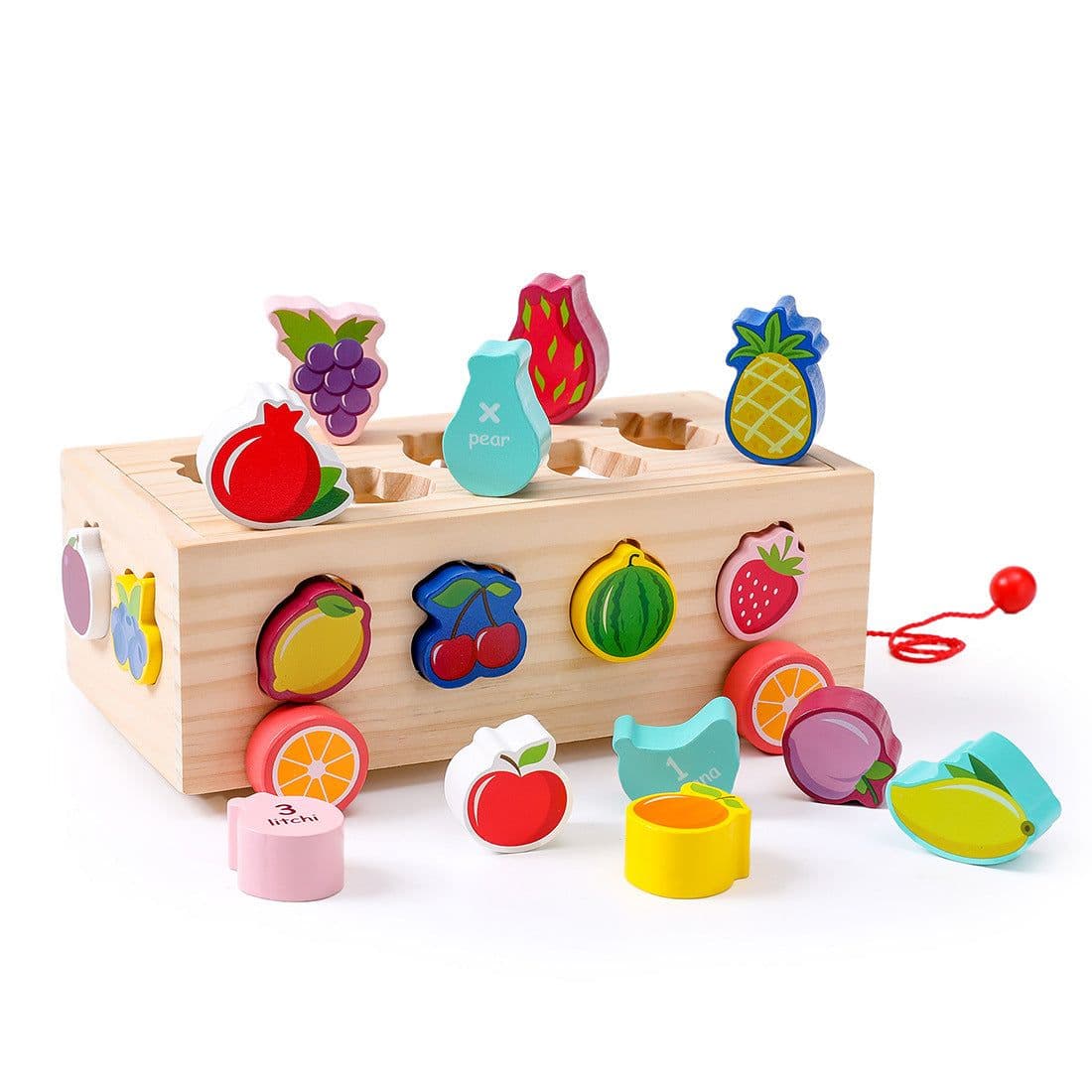 image-Baby Wooden Educational Toys - Color Matching